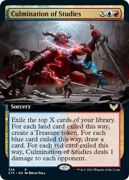 Image for Culmination of Studies (Extended Art) (338) [Strixhaven: School of Mages]