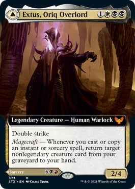 Image for Extus, Oriq Overlord (Extended Art) (323) [Strixhaven: School of Mages]