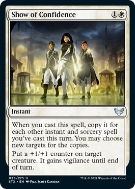Image for Show of Confidence (28) - Magic: The Gathering