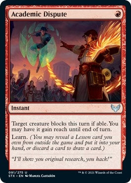 Image for Academic Dispute (91) [Strixhaven: School of Mages]