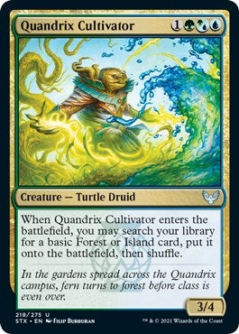 Image for Quandrix Cultivator (218) - Magic: The Gathering
