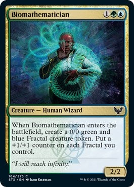 Image for Biomathematician (164) [Strixhaven: School of Mages]