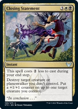 Image for Closing Statement (169) [Strixhaven: School of Mages]