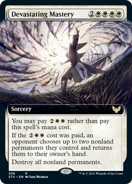 Image for Devastating Mastery (Extended Art) (288) [Strixhaven: School of Mages]