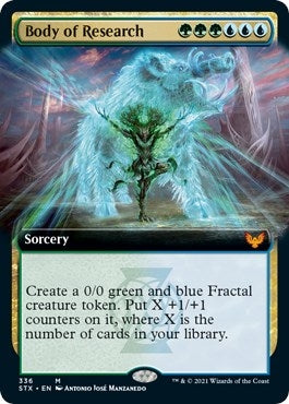 Image for Body of Research (Extended Art) (336) [Strixhaven: School of Mages]