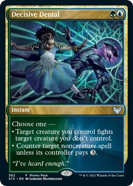 Image for Decisive Denial (382) [Promo Pack: Strixhaven]