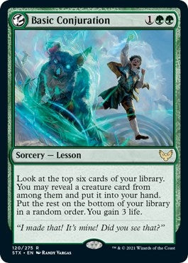 Image for Basic Conjuration (120) [Strixhaven: School of Mages]