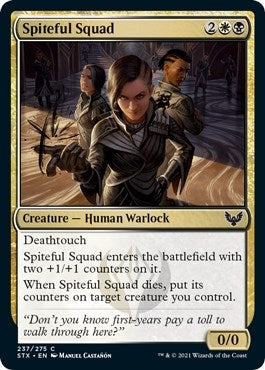 Image for Spiteful Squad (237) [Strixhaven: School of Mages]