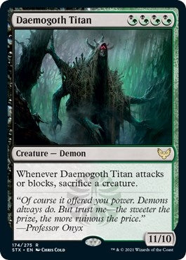 Image for Daemogoth Titan (174) [Strixhaven: School of Mages]
