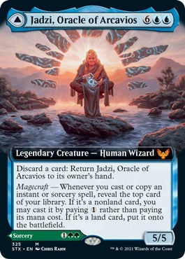 Image for Jadzi, Oracle of Arcavios (Extended Art) (325) [Strixhaven: School of Mages]