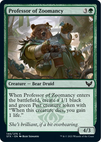 Image for Professor of Zoomancy (140) - Magic: The Gathering