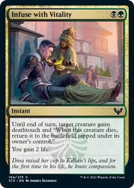 Image for Infuse with Vitality (194) [Strixhaven: School of Mages]