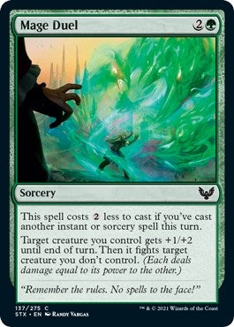 Image for Mage Duel (137) [Strixhaven: School of Mages]