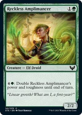 Image for Reckless Amplimancer (141) - Magic: The Gathering