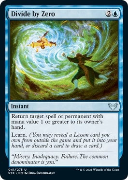 Image for Divide by Zero (41) [Strixhaven: School of Mages]