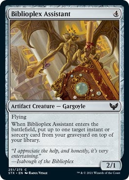 Image for Biblioplex Assistant (251) [Strixhaven: School of Mages]