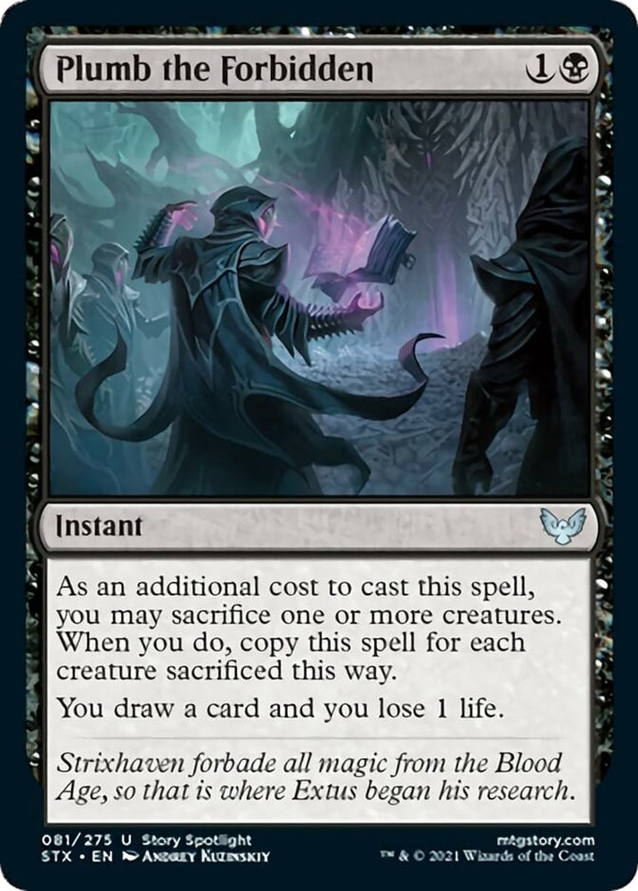 Image for Plumb the Forbidden (81) - Magic: The Gathering