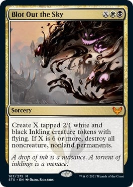 Image for Blot Out the Sky (167) [Strixhaven: School of Mages]