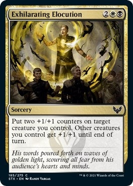 Image for Exhilarating Elocution (185) [Strixhaven: School of Mages]
