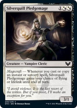 Image for Silverquill Pledgemage (233) [Strixhaven: School of Mages]