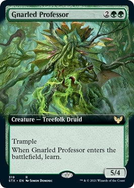 Image for Gnarled Professor (Extended Art) (319) [Strixhaven: School of Mages]