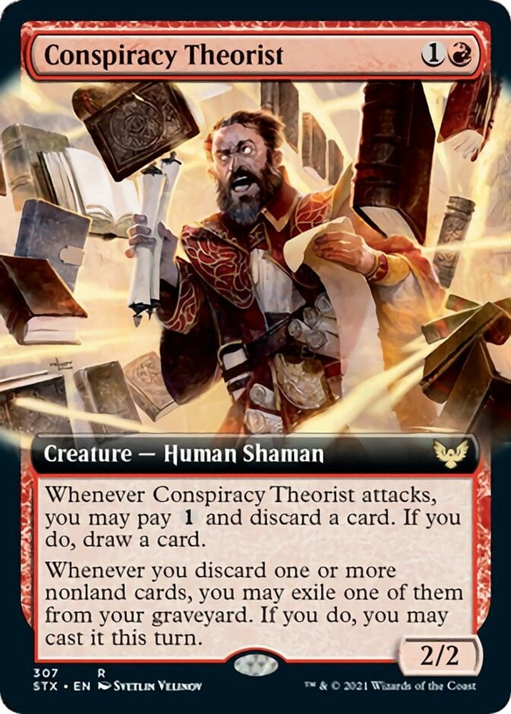 Image for Conspiracy Theorist (Extended Art) (307) [Strixhaven: School of Mages]