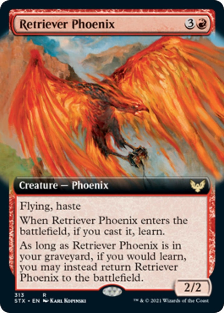 Image for Retriever Phoenix (Extended Art) (313) - Magic: The Gathering
