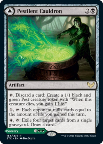 Image for Pestilent Cauldron (154) [Strixhaven: School of Mages]