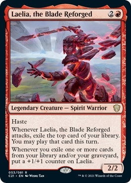 Image for Laelia, the Blade Reforged (53) [Commander 2021]