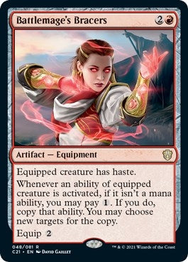Image for Battlemage's Bracers (48) [Commander 2021]