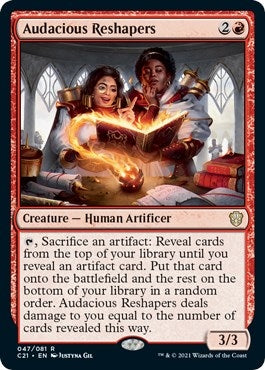 Image for Audacious Reshapers (47) [Commander 2021]