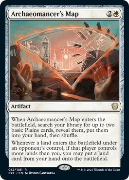 Image for Archaeomancer's Map (12) [Commander 2021]
