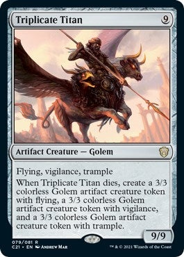 Image for Triplicate Titan (79) [Commander 2021]