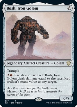 Image for Bosh, Iron Golem (237) [Commander 2021]
