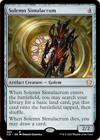 Image for Solemn Simulacrum (264) [Commander 2021]