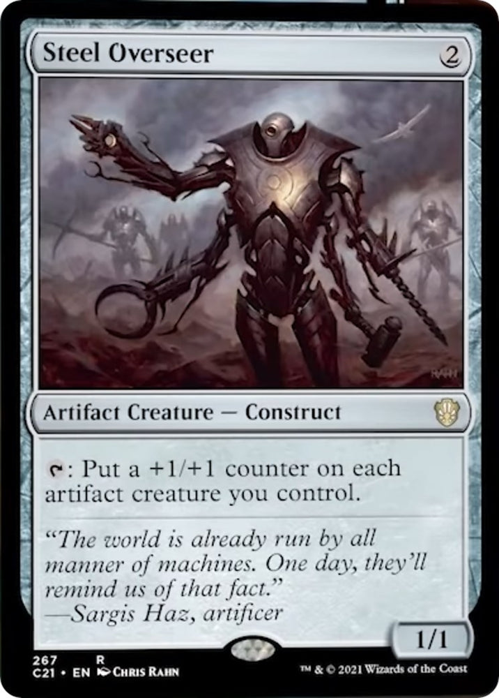 Image for Steel Overseer (267) [Commander 2021]