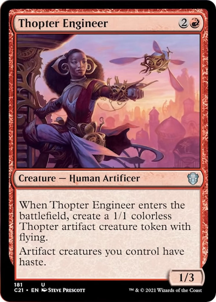 Image for Thopter Engineer (181) [Commander 2021]