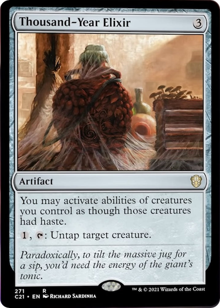 Image for Thousand-Year Elixir (271) [Commander 2021]