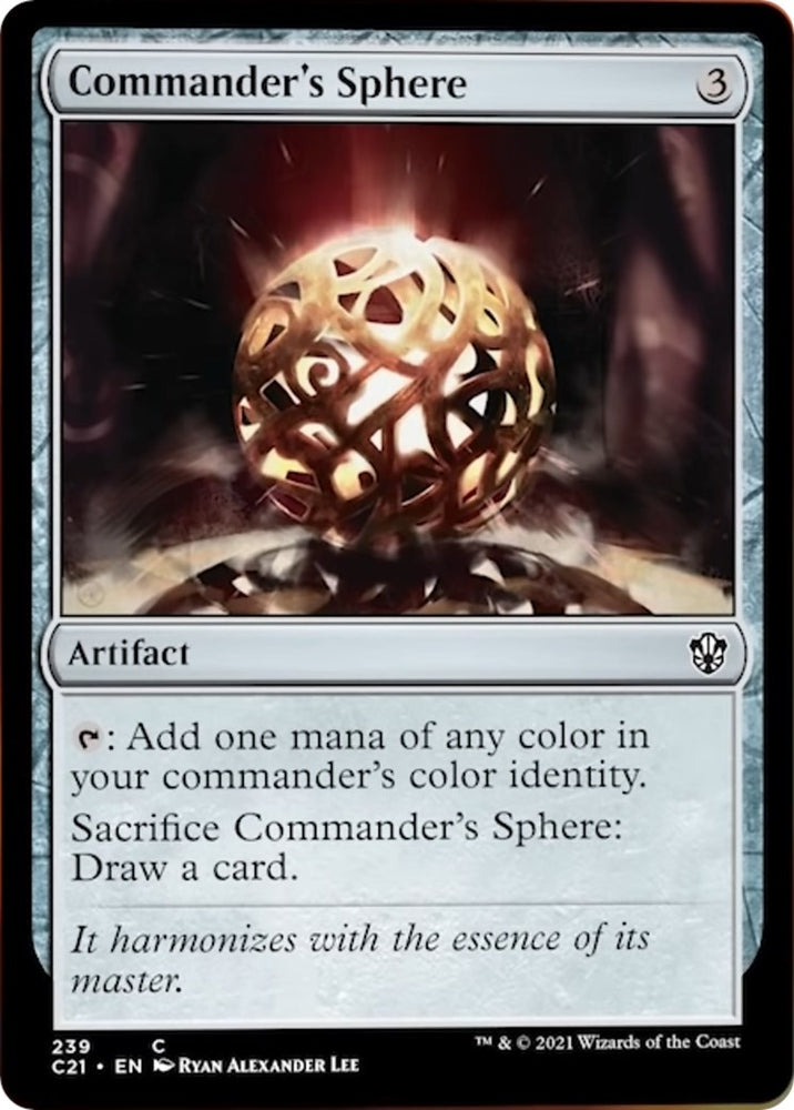 Image for Commander's Sphere (239) [Commander 2021]