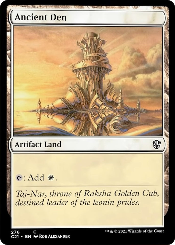 Image for Ancient Den (276) [Commander 2021]
