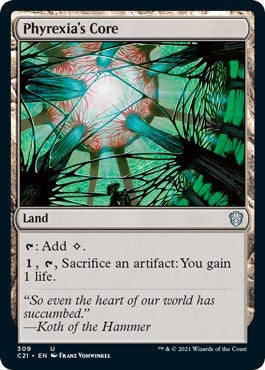 Image for Phyrexia's Core (309) [Commander 2021]
