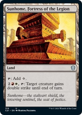 Image for Sunhome, Fortress of the Legion (319) [Commander 2021]