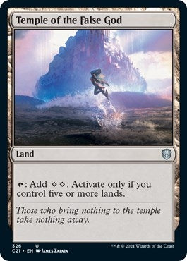 Image for Temple of the False God (326) [Commander 2021]