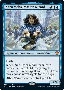 Image for Naru Meha, Master Wizard (124) [Commander 2021]