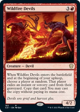 Image for Wildfire Devils (183) [Commander 2021]