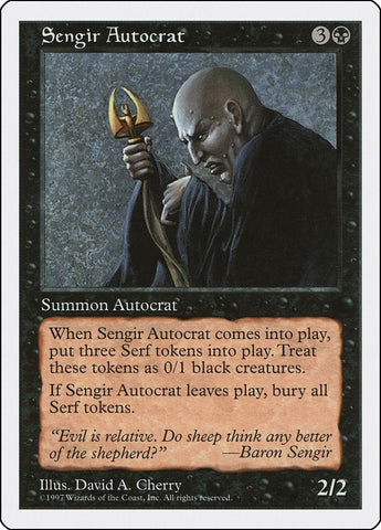 Image for Sengir Autocrat [Fifth Edition]