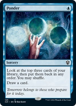 Image for Ponder (125) [Commander 2021]