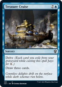 Image for Treasure Cruise (133) [Commander 2021]