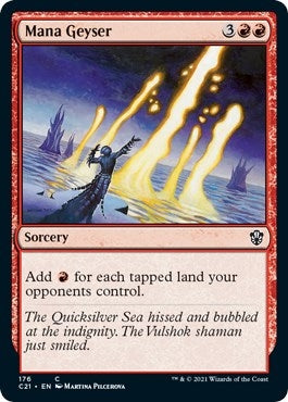 Image for Mana Geyser (176) [Commander 2021]
