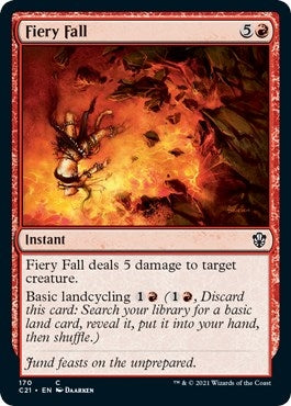 Image for Fiery Fall (170) [Commander 2021]